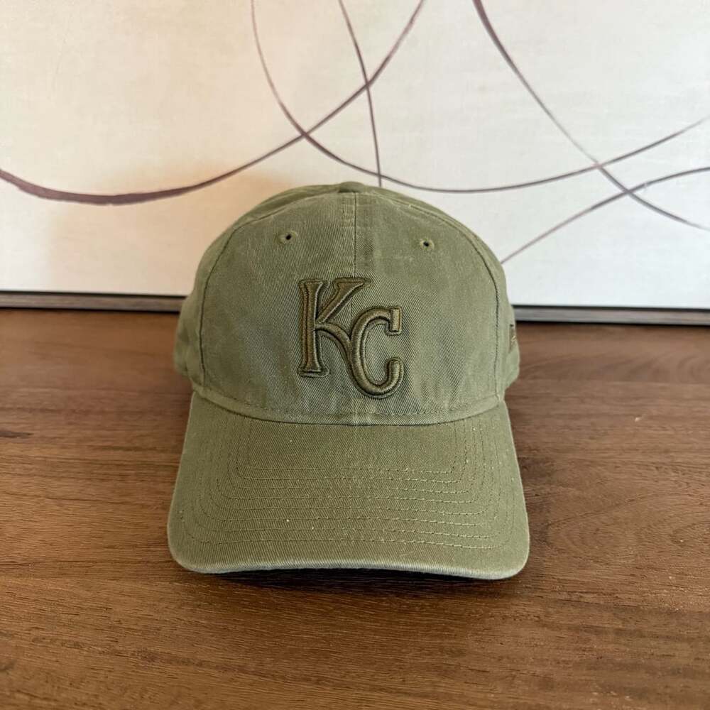 New Era Kansas City Royals Olive 9TWENTY Adjustable Hat